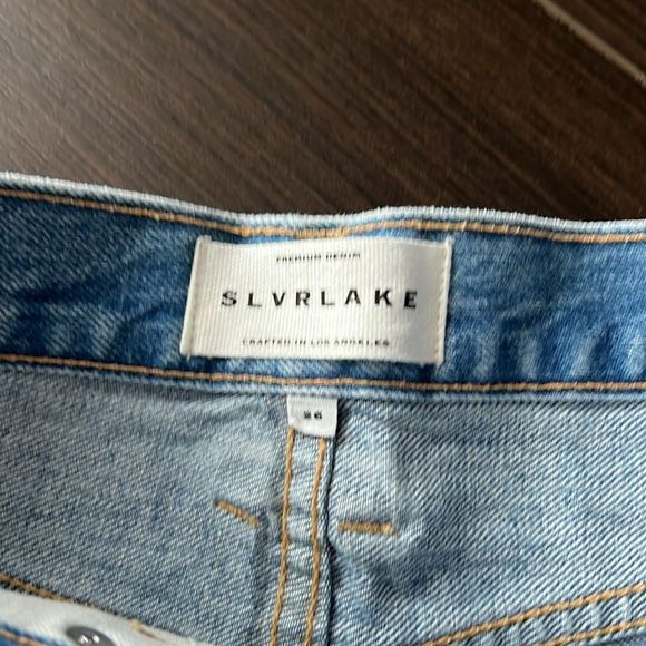 SLVRLAKE Women's Denim Shorts, 26 - Picture 7 of 7